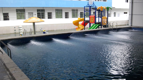 江西上猶杰興生態(tài)農莊泳池改造工程