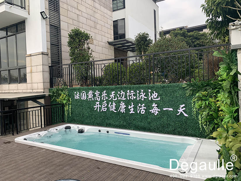 廣州從化明月山溪別墅無邊際泳池工程 廣州從化明月山溪別墅無邊際泳池工程